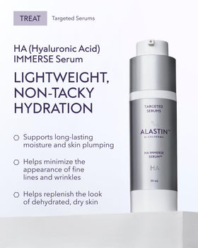 ALASTIN pump detail demonstrating easy-dispense and precise application benefit