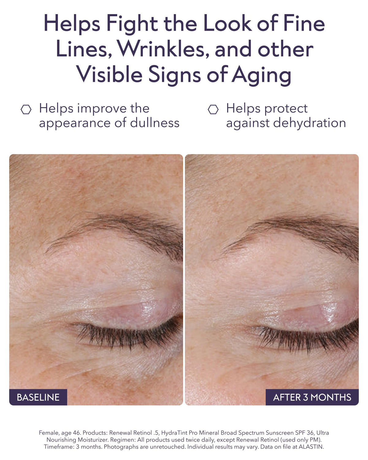 ALASTIN close-up of serum texture highlighting lightweight hydration
