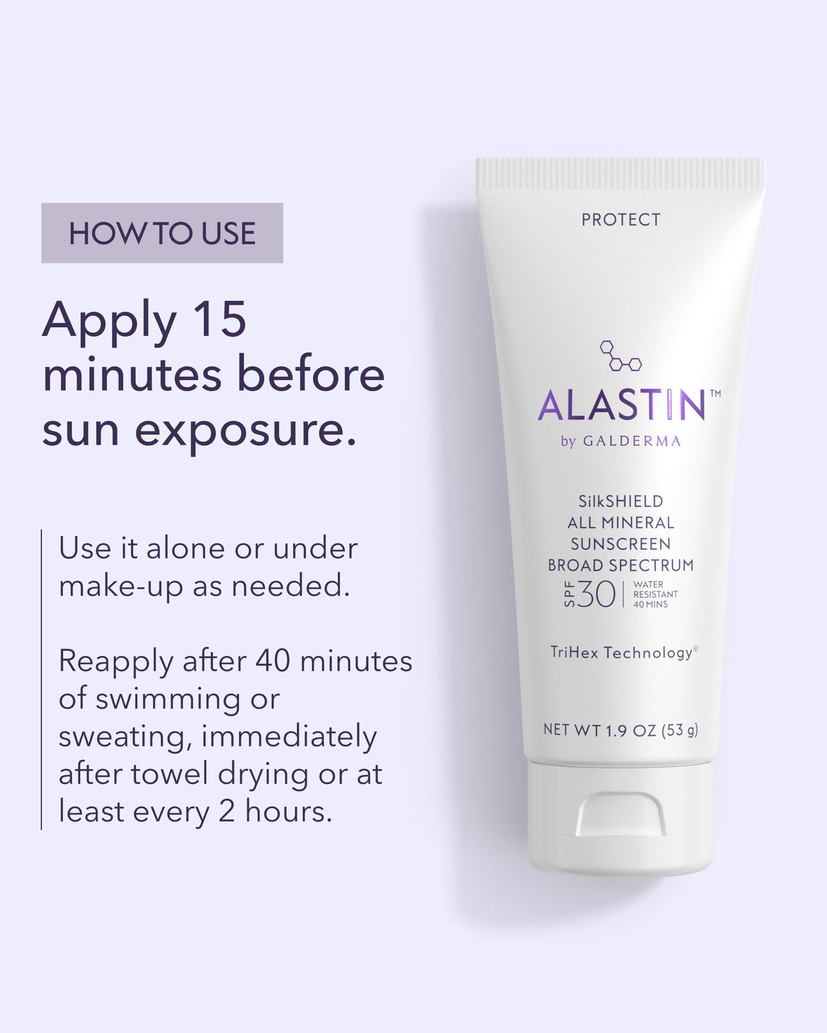 ALASTIN SilkSHIELD label showing mineral actives and peptide blend benefits