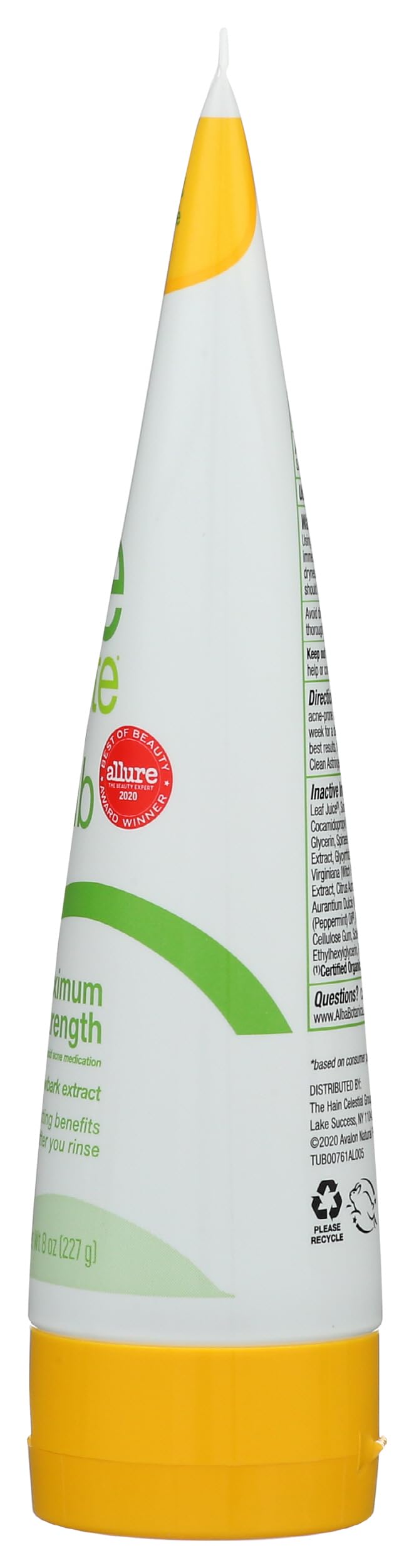 Alba Botanica on bathroom shelf with other skincare for routine-friendly placement