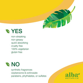 Alba Botanica applied to forearm demonstrating even, buildable bronzing