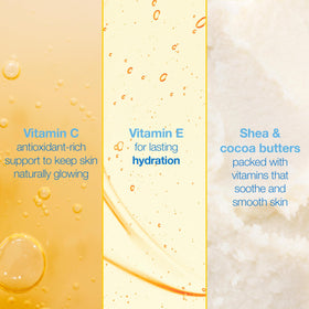 Alba Botanica applying body butter to elbow to show visible softening