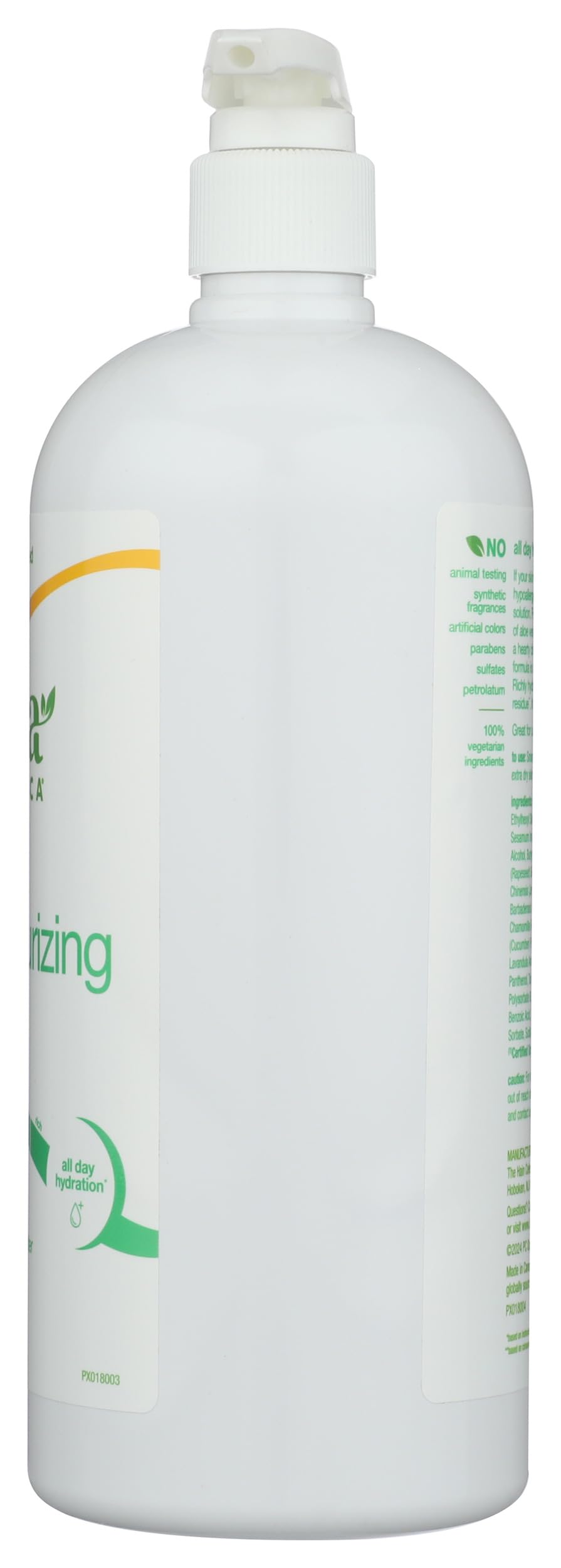 Alba Botanica bottle on bathroom vanity showing everyday use benefit