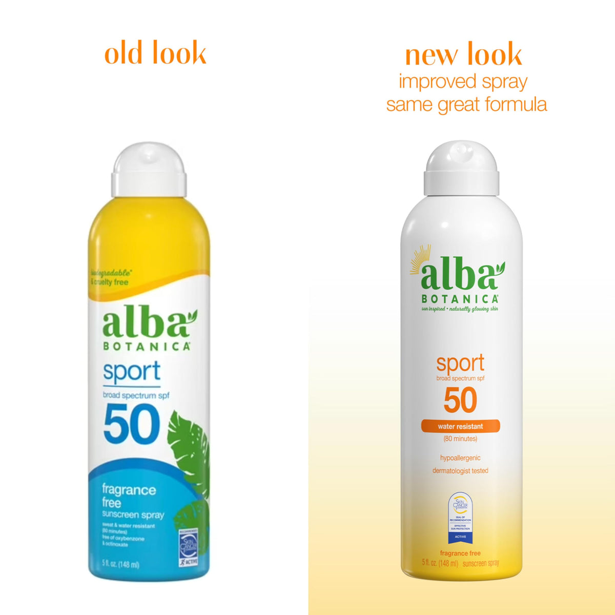 Alba Botanica spray nozzle close-up demonstrating easy application