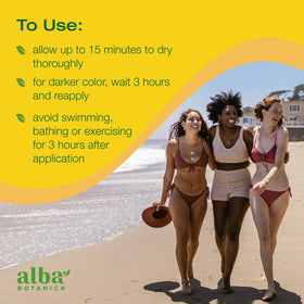 Alba Botanica tube on bathroom counter conveying daily moisturizing routine