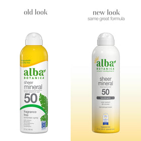 Alba Botanica close-up of spray nozzle and mist texture for quick-dry feel