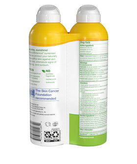 Alba Botanica close-up of spray nozzle for precise, quick-dry application