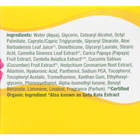Alba Botanica cream texture close-up highlighting silky oil-free hydration
