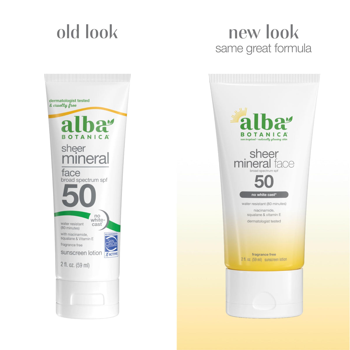 Alba Botanica texture close-up highlighting sheer, fast-absorbing finish