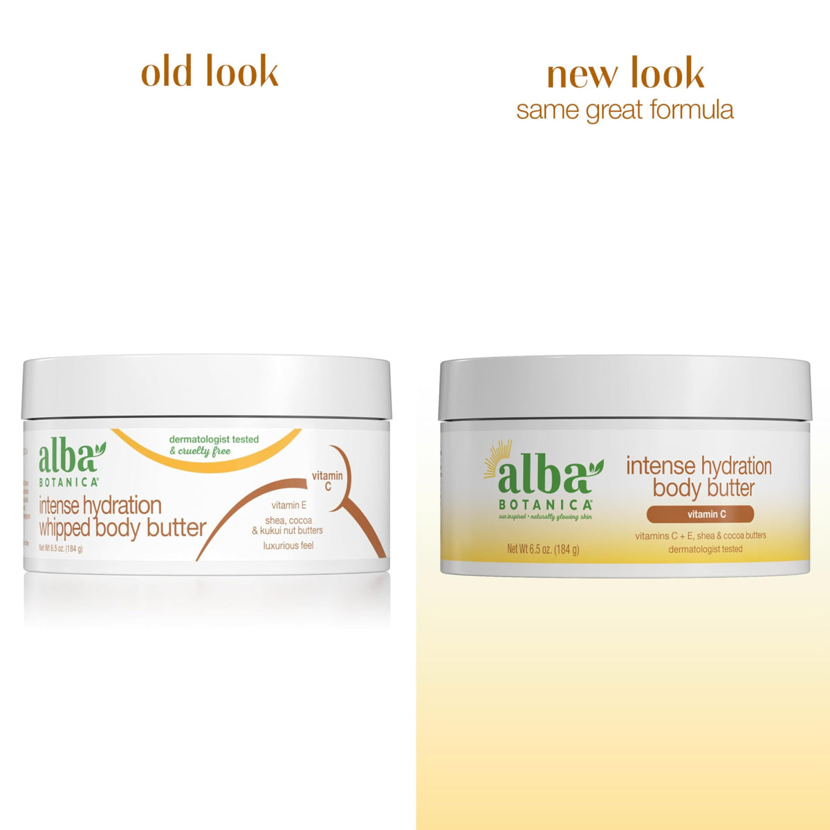 Alba Botanica close-up whipped texture illustrating easy absorption benefit