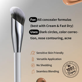 ALBEAUT profile of brush head showing dense bristles for even coverage