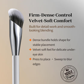 ALBEAUT brush in reusable case protecting bristles for travel and storage