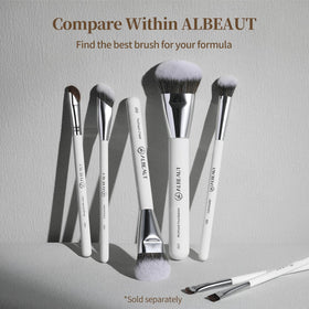 ALBEAUT brush inside makeup bag in lifestyle scene for everyday convenience
