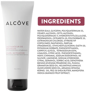Alcôve jar next to a hand for scale showing the 8.5oz size and portability