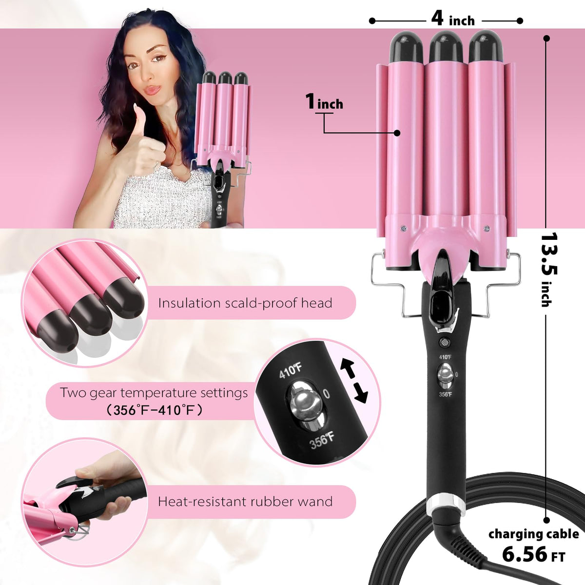 Aleath dual-voltage plug and 360-degree swivel cord for travel convenience