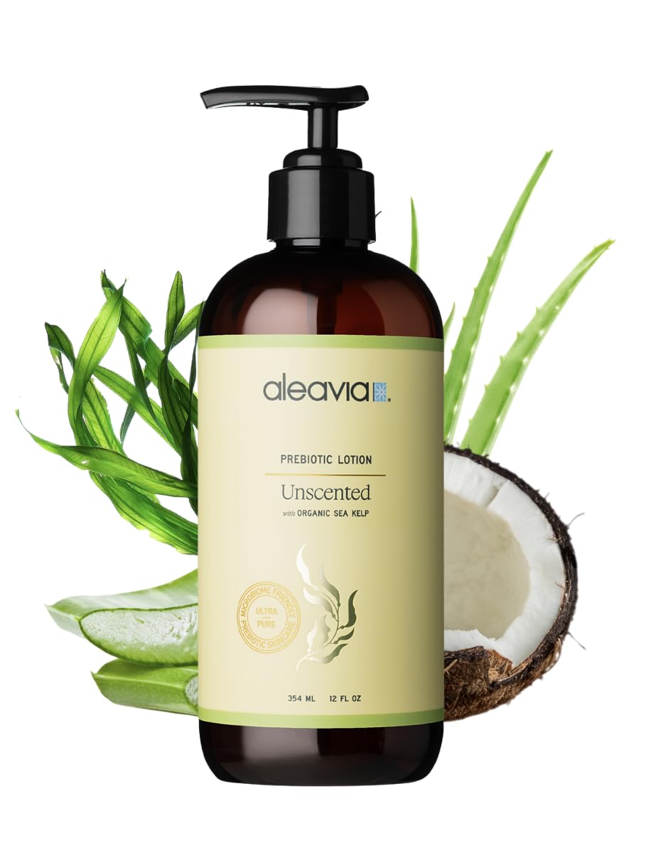Aleavia front packaging showing clean label and unscented benefit