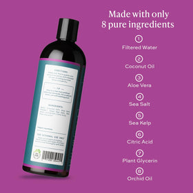 Aleavia orchid oil drop showcasing cold-pressed purity and mineral support