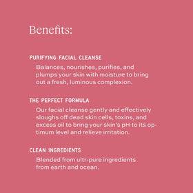 Aleavia cleanser foam texture close-up showing gentle lather