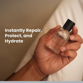 Alex Costa label close-up listing sulfate-free and paraben-free features