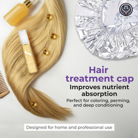 Beauty Nation USA Alfaparf conditioning cap included to boost absorption and treatment effectiveness