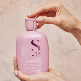 ALFAPARF MILANO flaxseed visual representing Semi di Lino extract and nourishing benefit