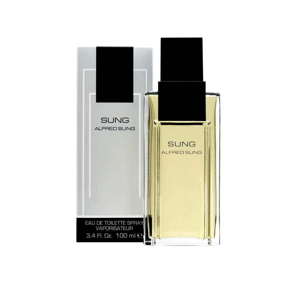 ALFRED SUNG bottle front packaging showing elegant design and everyday wearability