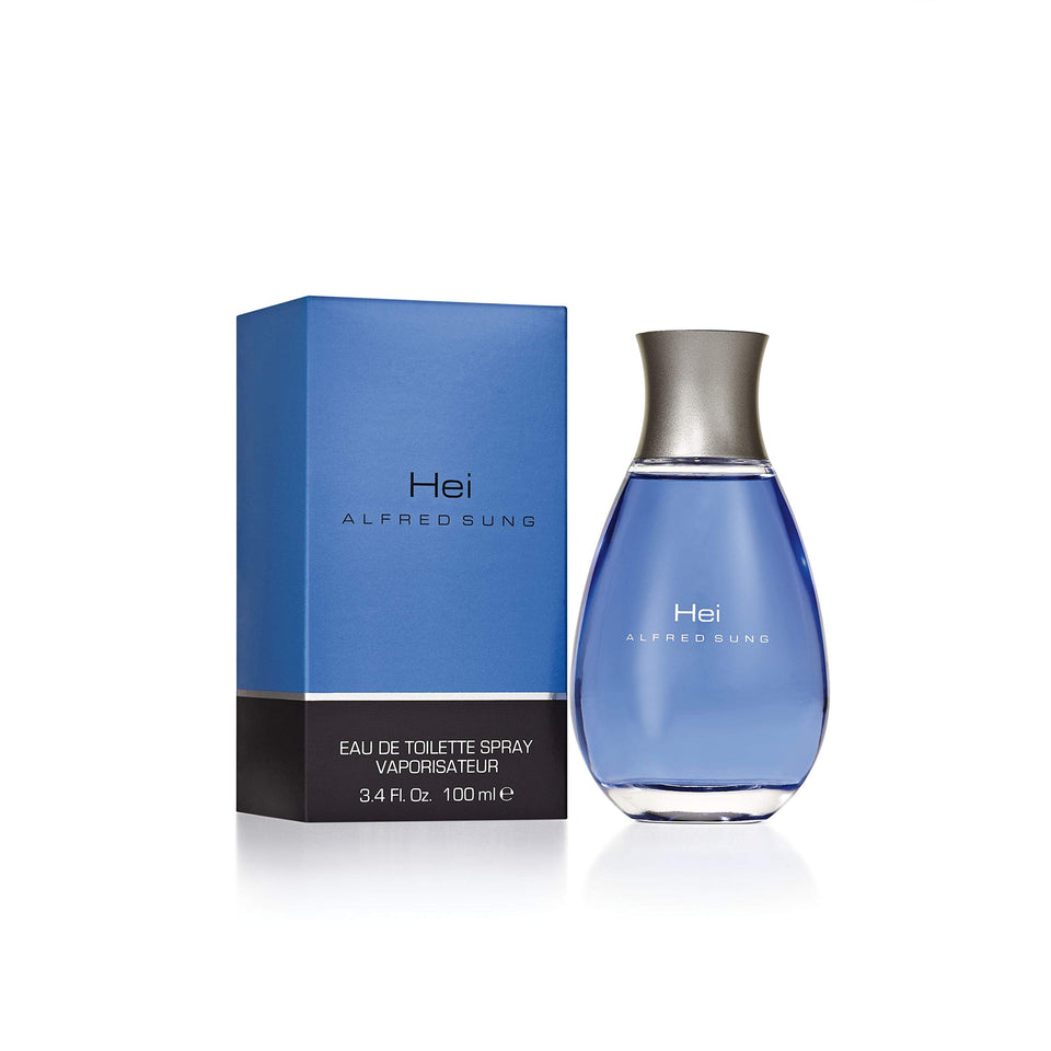 ALFRED SUNG HEI front bottle view conveying fresh modern style and easy application