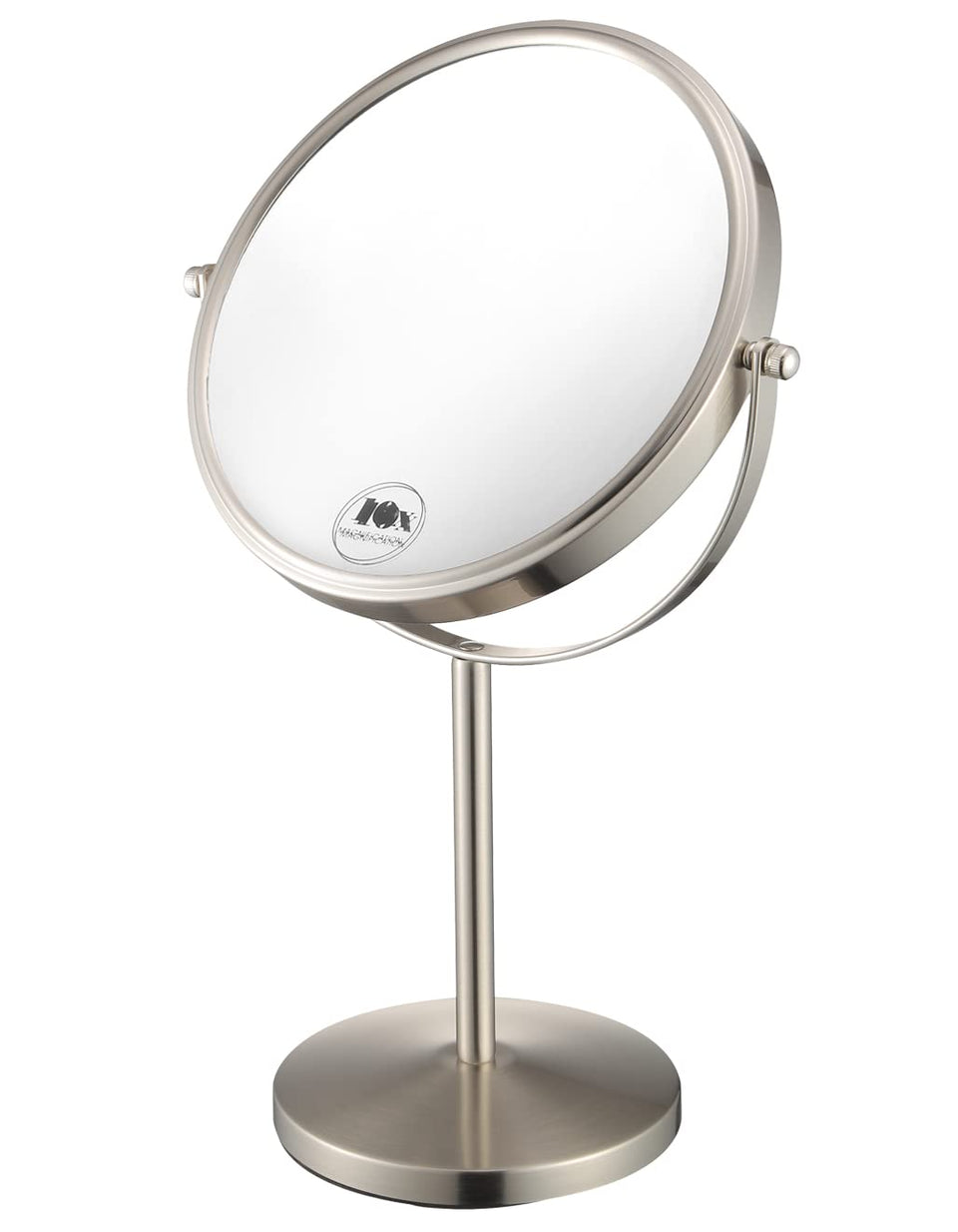ALHAKIN front view tabletop mirror showing full-face benefit