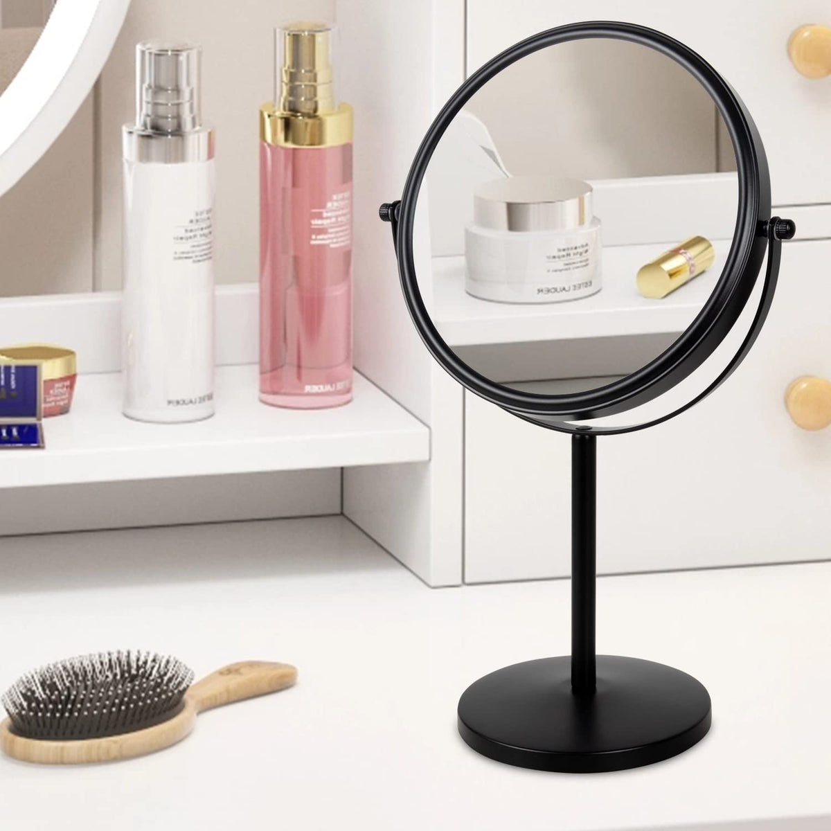 ALHAKIN mirror packaged and ready for travel offering convenience and protection