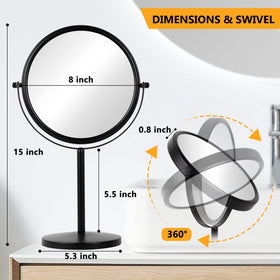 ALHAKIN side profile demonstrating 360° swivel for customizable viewing angles