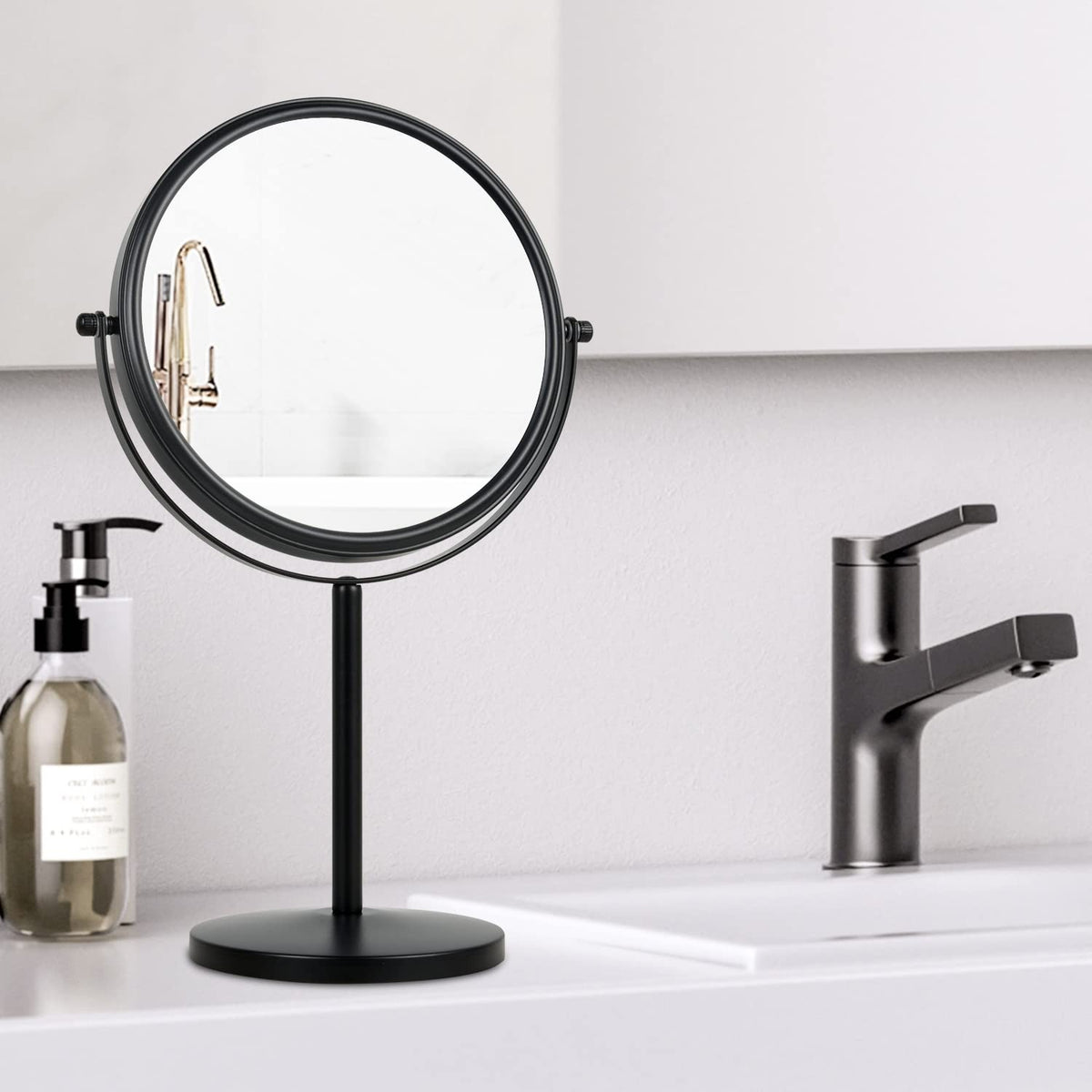 ALHAKIN next to a hand for scale showing compact size and portability benefit