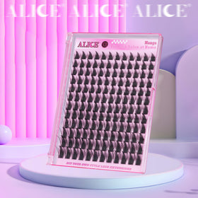 ALICE before and after eye photo demonstrating lift and anime-inspired volume
