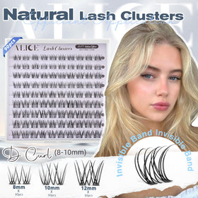 ALICE close-up of invisible band demonstrating seamless lashline blend