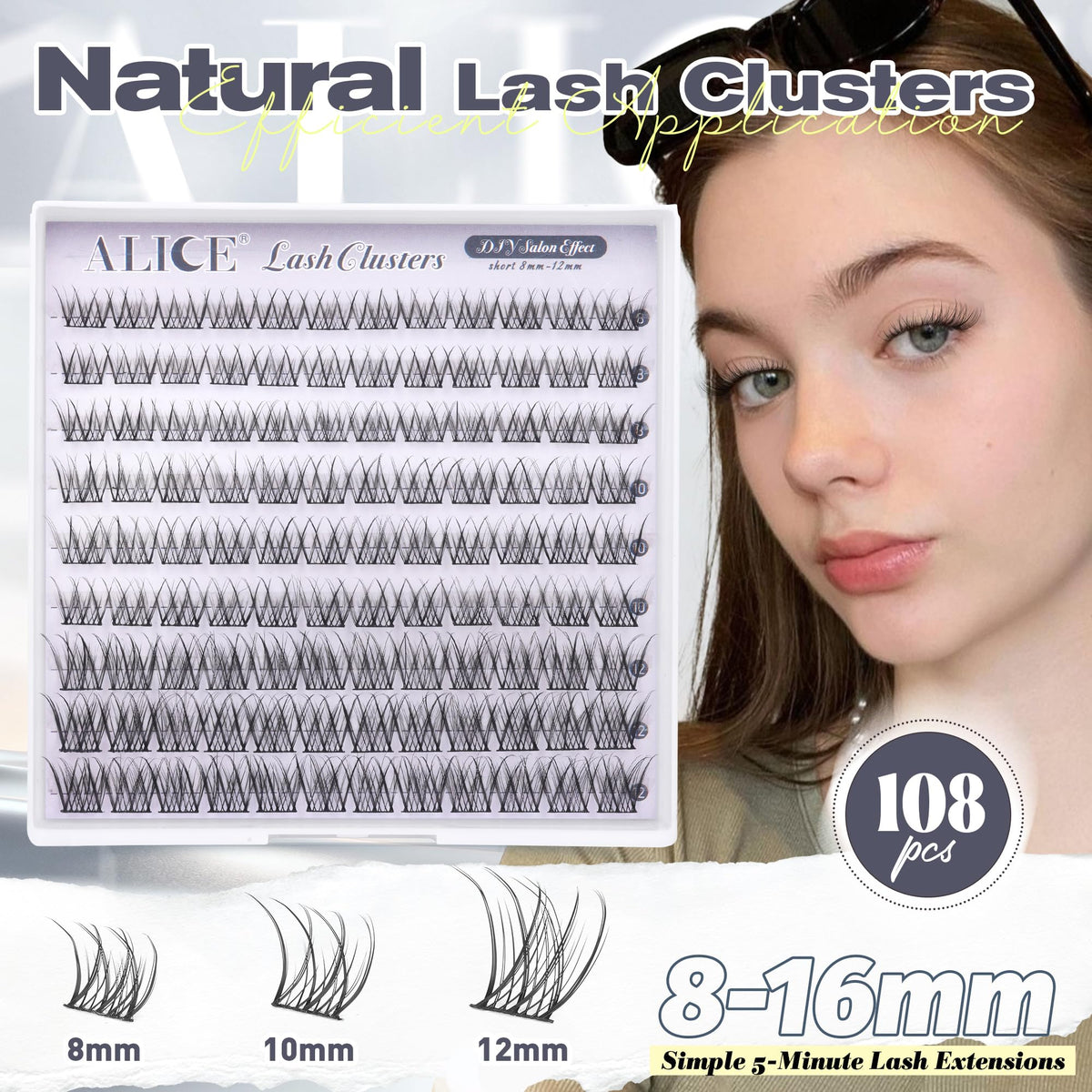 ALICE close-up of hairlike cluster fibers highlighting natural texture