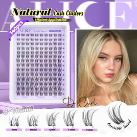 ALICE close-up of cluster ends highlighting natural feathered look