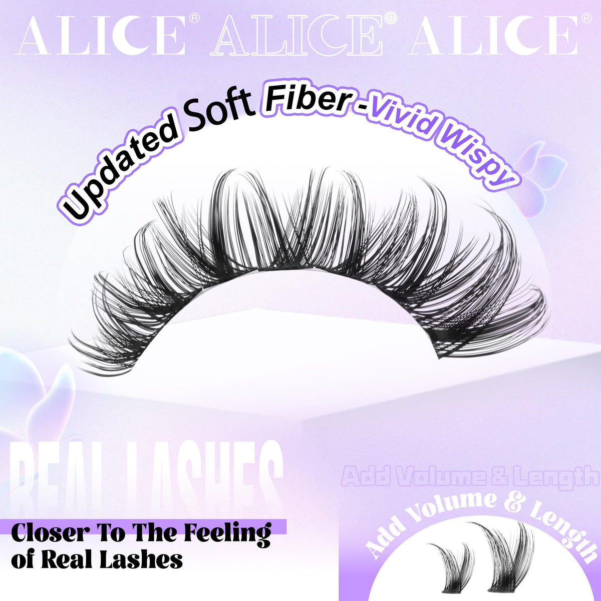 ALICE mixed-length clusters 10-12-14-18mm for customizable volume