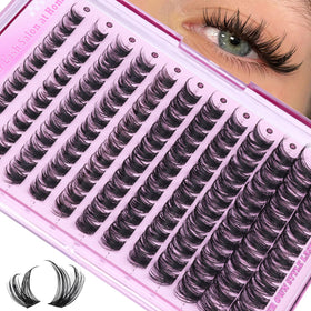 ALICE front packaging showing 144 cluster lashes and lengths