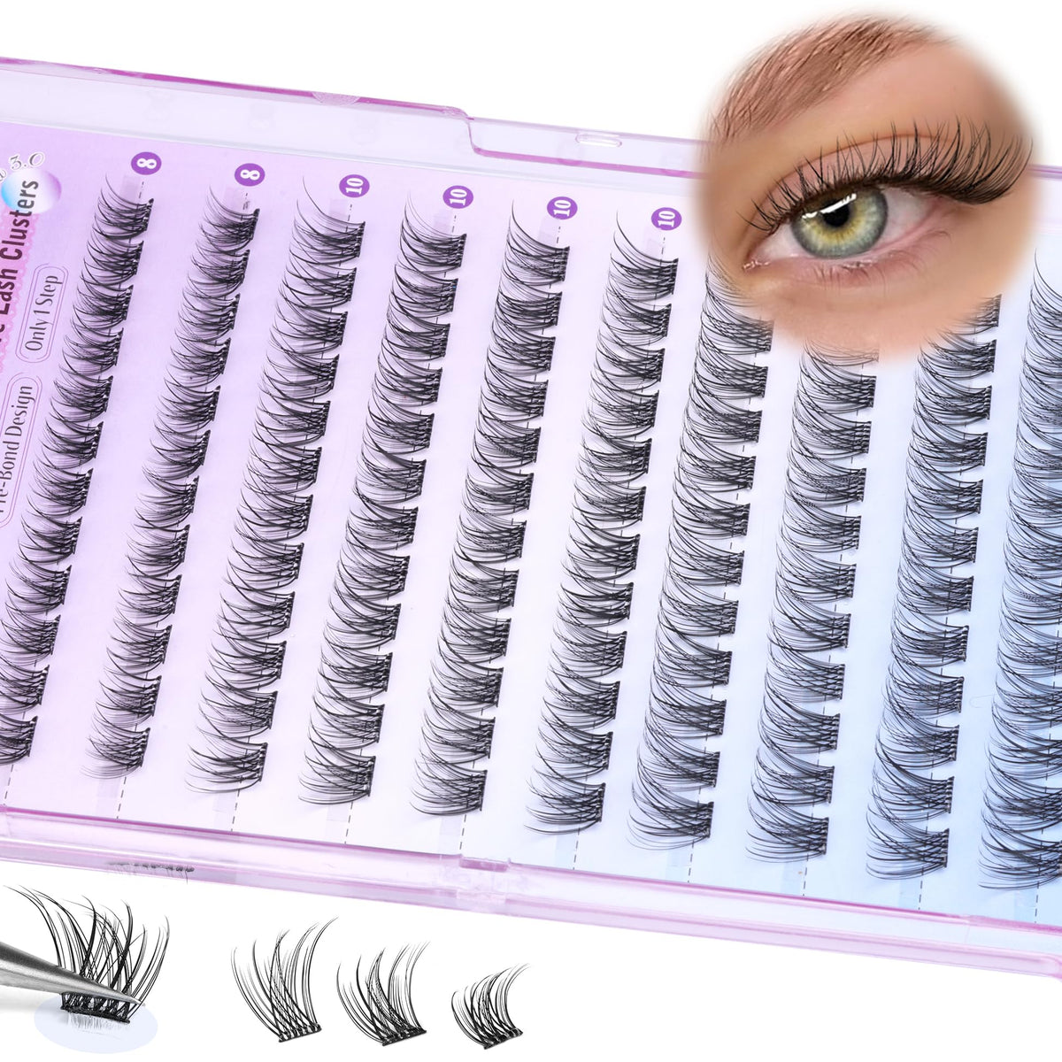ALICE model eye after application showing blended look and subtle lift benefit