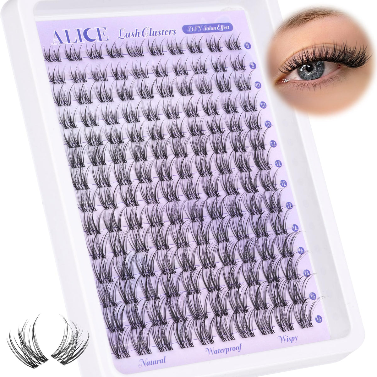 ALICE macro of fiber texture emphasizing lightweight, soft feel