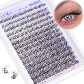 ALICE front packaging showing 168-piece cluster lashes, easy selection benefit