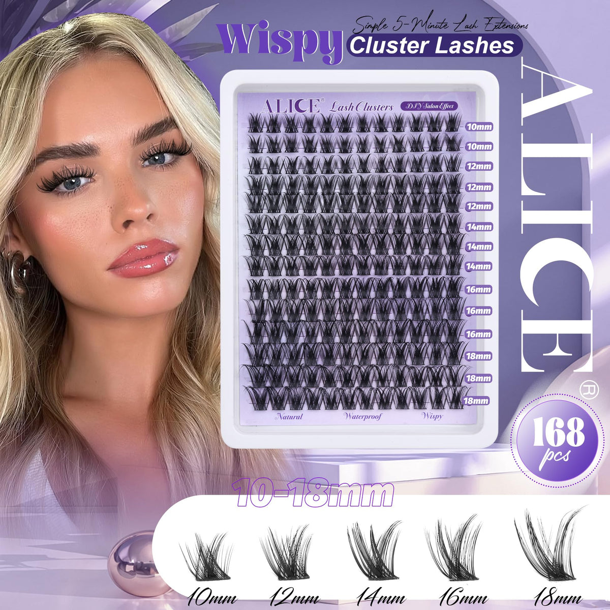 ALICE close-up of 0.07D synthetic fibers highlighting soft texture and natural sheen