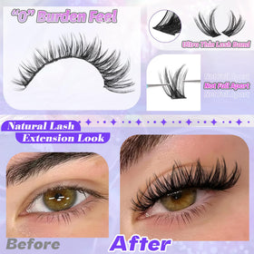 ALICE spread of mixed lengths 10–18mm showing styling options and volume control