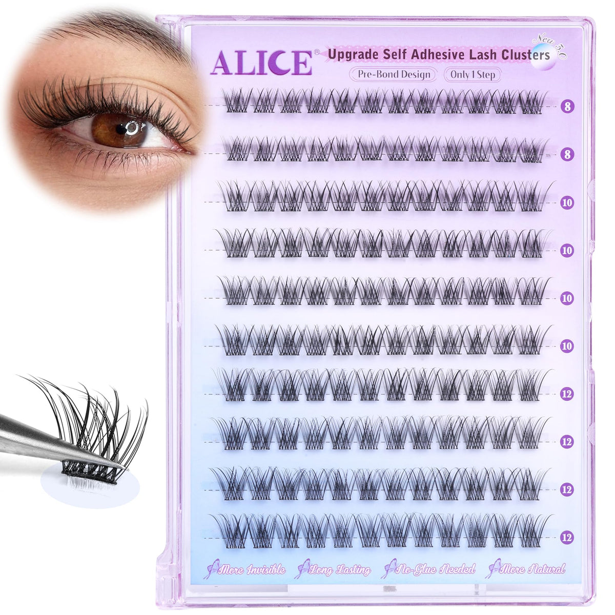 ALICE clusters neatly stored in tray showing organization and reuse protection benefit