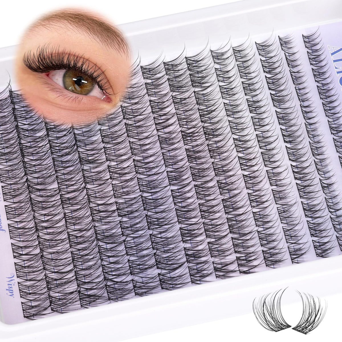ALICE layered clusters showing increased volume and dramatic finish benefit