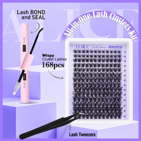 ALICE clusters beside ruler showing 10mm to 18mm length options for precision