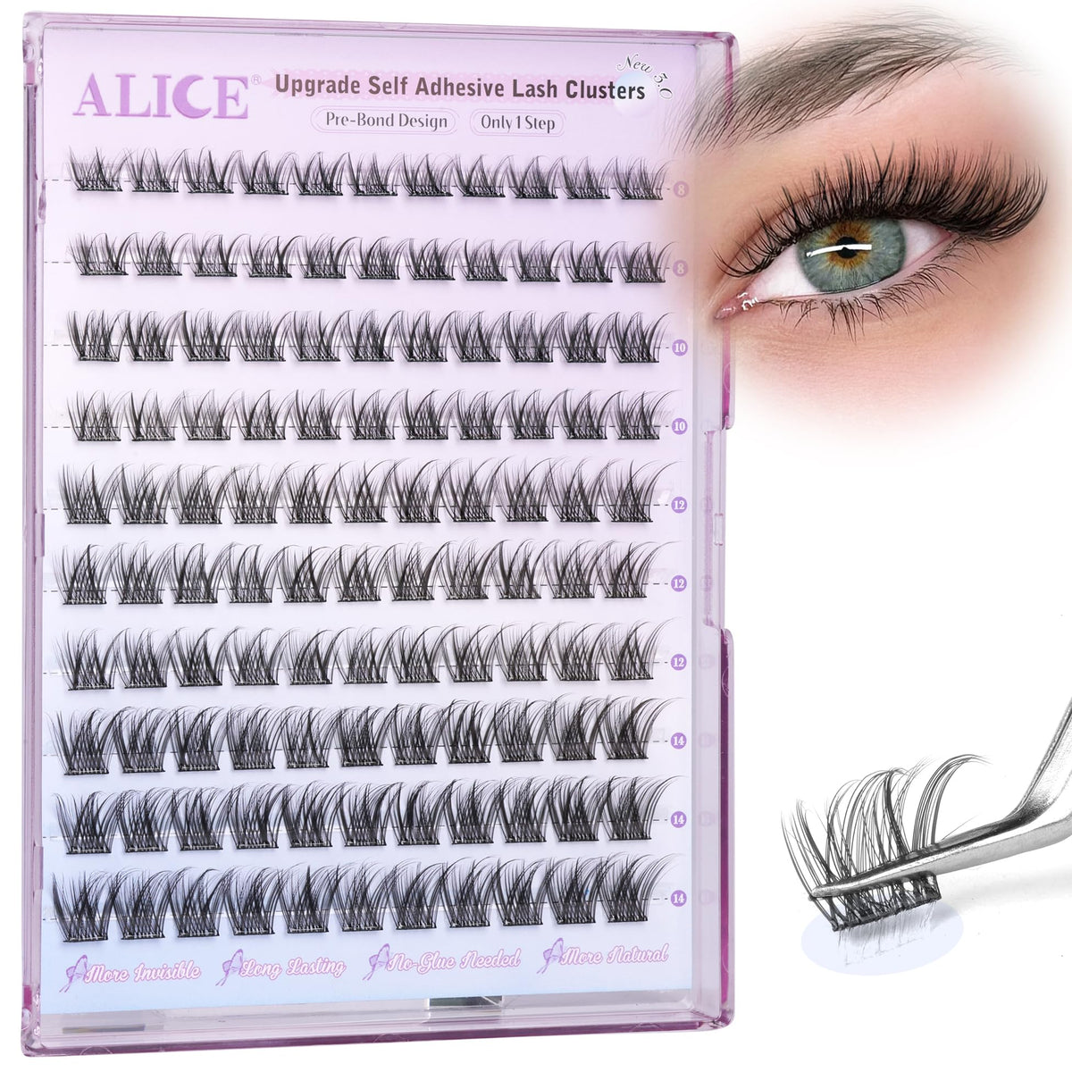 ALICE storage tray and case with clusters, protects shape and enables reuse