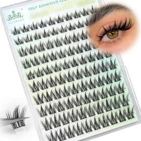 ALICROWN HAIR before and after eye photos displaying lifted, anime-style effect