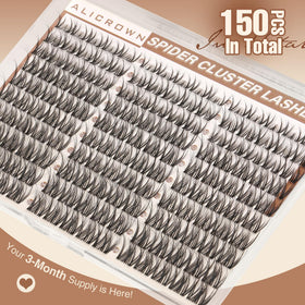 ALICROWN HAIR invisible band detail for seamless natural lash line