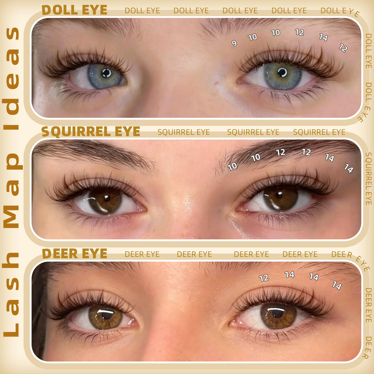 ALICROWN HAIR clusters next to a ruler to show scale and precise length selection benefit