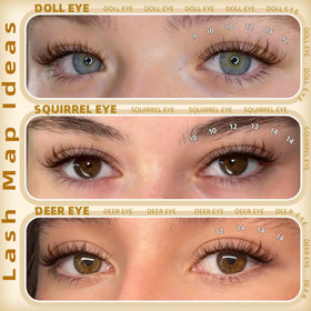 ALICROWN HAIR clusters next to a ruler to show scale and precise length selection benefit